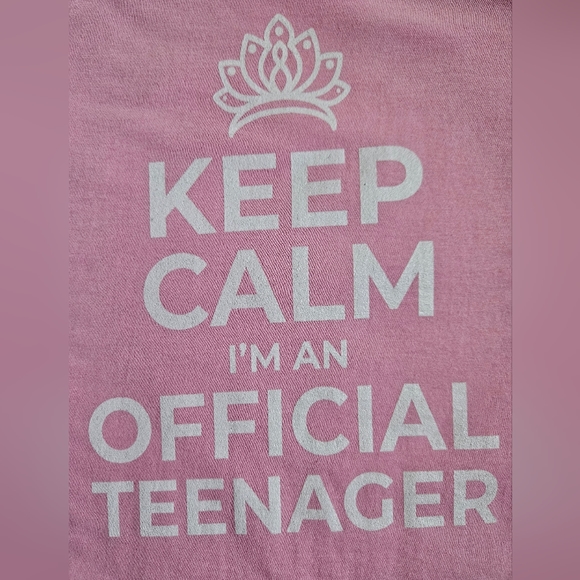Teenager Pink Tee - Picture 4 of 4